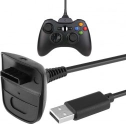 USB-Kabel zum Spielen und Laden für Xbox 360