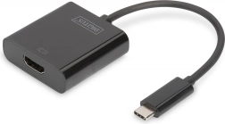 USB‑C-auf‑HDMI‑Adapter 4K mit Audio, schwarz