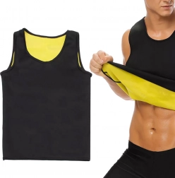Herren Neopren-Fitnessshirt zum Abnehmen – Größe L