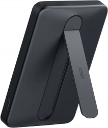 ESR Qi2 MagSlim Magnetic Power Bank 5000 mAh with Stand, Black