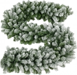 Verschneite Weihnachtsgirlande 270 cm RUHHY