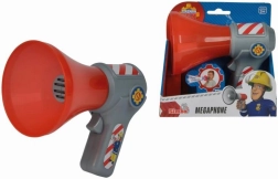 Megaphone Fireman Sam with voice changer 16 cm