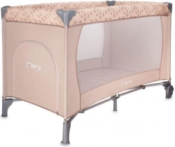 MoMi Belove Travel Cot Beige
