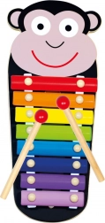 Bino Metal Xylophone Monkey