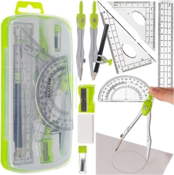 Geometrieset Maaleo 10-teilig