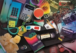 Puzzle 1000 Stk Hochwertig, 80er Nostalgie