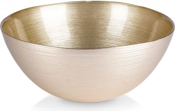 Bol en verre doré 21 cm, 1,7 l