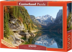 Puzzle Castorland 1500 pièces – lever de soleil sur Castelmezzano – Puzzle