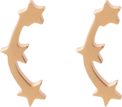  Ohrringe Sterne - gold