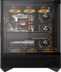 Boîtier PC Darkflash DY460 noir avec 4 ventilateurs ARGB