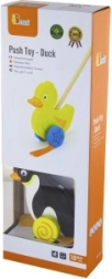 Wooden Push Penguin Viga Toys