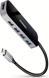 Multiport USB-C Hub 3.2 Gen 1 AXAGON HMC-6H4A with HDMI and 4 USB-A ports