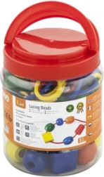 Wooden Hand Lacing Beads – Extra Large