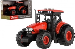 Tracteur en plastique ZETOR à inertie, avec lumière et son 14 cm