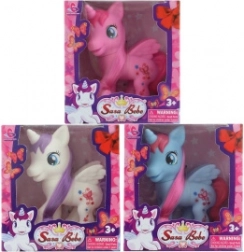 Gummifigur Einhorn mit Flügeln