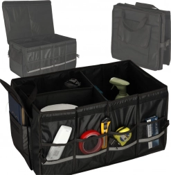 Organizer für den Autokofferraum mit reflektierenden Elementen