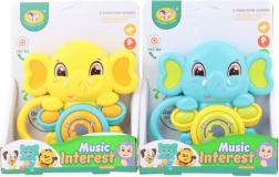 Musical Baby Elephant (Battery-Powered)