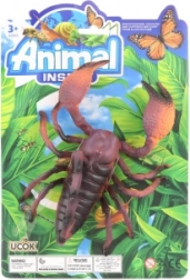 Scorpion en plastique 17 cm