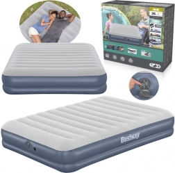 aufblasbare Matratze Queen BESTWAY Tritech mit Akkupumpe 203 × 152 × 36 cm