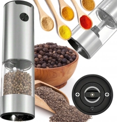 Elektrische Gewürzmühle mit LED-Beleuchtung