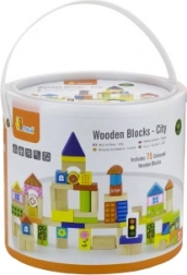 Wooden Blocks - City 75 Pieces