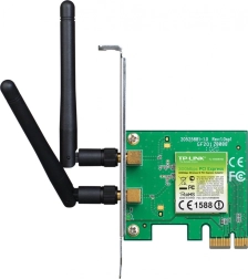Wireless WiFi N300 PCI-E Card with Two Antennas