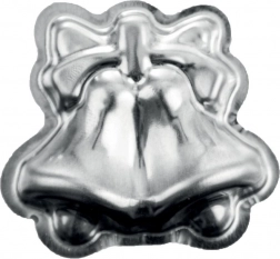 Set koekjesuitstekers belletjes, staal, 10 stuks