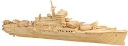 Woodcraft puzzle 3D en bois bateau – croiseur