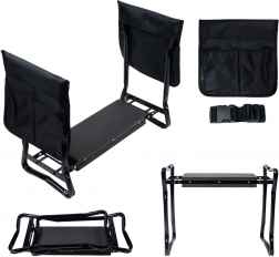 Klappbares Gartenkniekissen mit Aufbewahrungsfächern