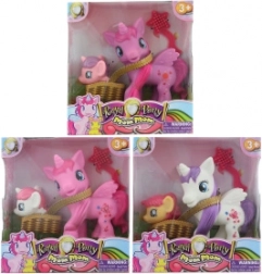 Einhorn-Set mit Körbchen