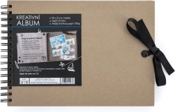 Creative album brown