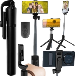 Selfie-Stick und Tischstativ 2-in-1 mit Bluetooth und Fernbedienung