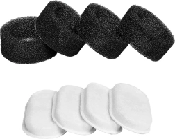 Filtres en acier inoxydable Rojeco pour fontaine à chat 4 pcs