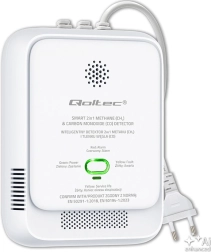 Détecteur de fuite de gaz et de monoxyde de carbone avec alarme 85 dB et LED