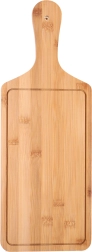 Planche à pizza en bois - rectangulaire, grande