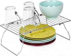 Klappbares Metall-Küchenregal 37 × 21 × 13,5 cm