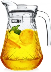 Glaskrug mit Deckel 1,4 l