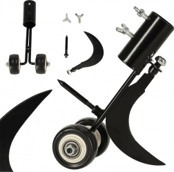 Fugen-Unkrautentferner mit Haken und Spitze auf Rollen