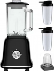MalTec countertop blender 1800 W with glass jar and accessories