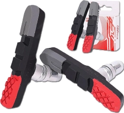 V-Brake-Bremsbeläge mit Gewinde für MTB-, Trekking- und Cityräder