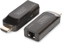 Mini HDMI Extender 50 m par câble Cat.6/7, Full HD, HDCP 1.2, avec Audio