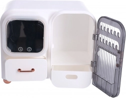 Organizer für Kosmetik und Schmuck - weiß