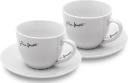 Lamart Kaffe tasse à café en porcelaine avec soucoupe, 2 pièces, 300 ml