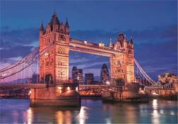1000-piece Puzzle High Quality, Tower Bridge at Night