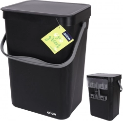 Hängender Mülleimer 10 l schwarz