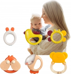 Beißring-Set – 6 Stück.