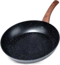 Granite Pan BLACK & WOOD 28 cm