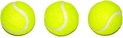 Balles de tennis 3 pcs