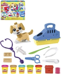 Play-Doh Petit vétérinaire, coffret créatif avec chien et pâte à modeler