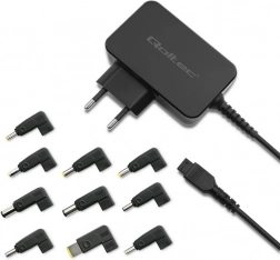Adaptateur secteur universel 65 W avec 10 embouts Qoltec